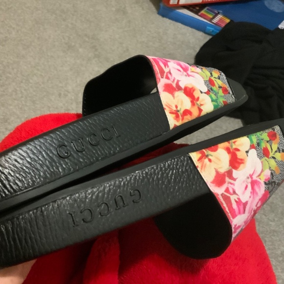 Gucci GG Blooms Slides - Picture 3 of 4